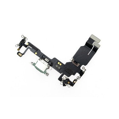 Charging Port for iPhone 15 (Purple)-Green Charging Port for iPhone 15 (Purple)-Green